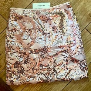 NWT- Francesca’s Sequin Skirt